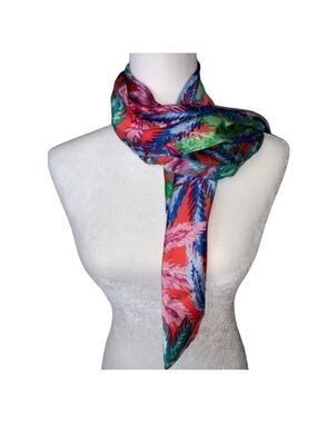 Zara Tropical Printed Scarf